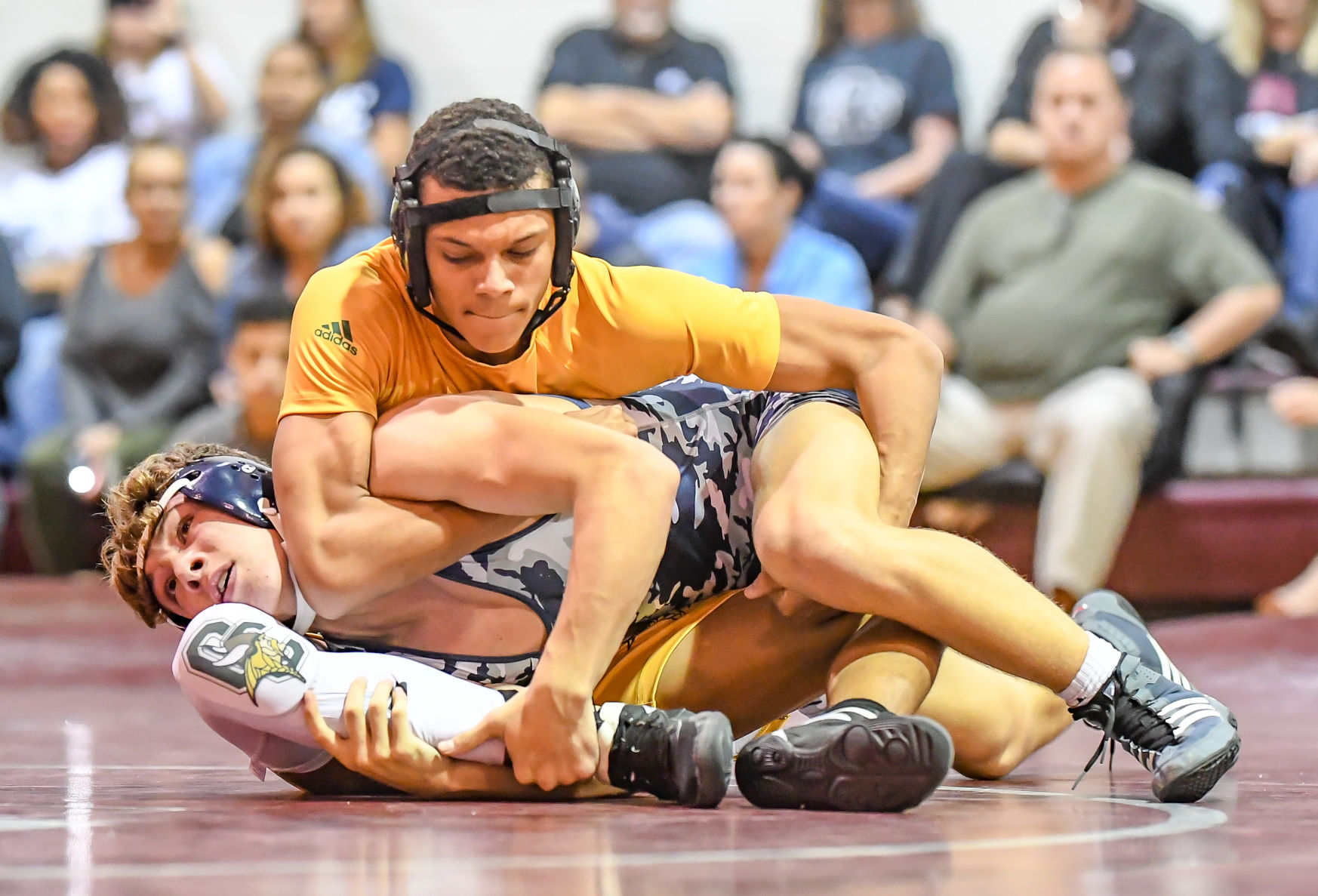 Wednesday night high school wrestling action